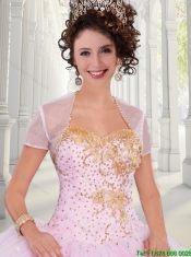 Perfect Sweetheart Quinceanera Gowns with Beading and Appliques