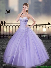 The Most Popular Sweetheart Quinceanera Dresses with Beading