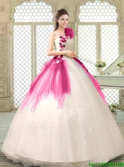 Classical Multi Color Quinceanera Gowns with Appliques and Ruffles