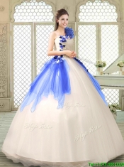 Exclusive Ball Gown Appliques Quinceanera Gowns in Multi Color