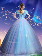 Gorgeous Off the Shoulder Quinceanera Dresses in Multi Color