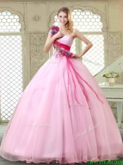 New Arrivals Beading Quinceanera Gowns with One Shoulder