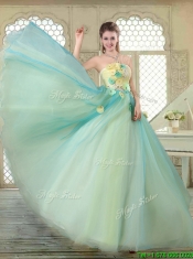 New Arrivals Strapless Quinceanera Dresses with Appliques