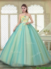 New Arrivals Strapless Quinceanera Dresses with Appliques