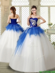 Popular Sweetheart Beading Quinceanera Gowns with Zipper Up