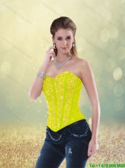 2016 Exclusive Beading and Pick Ups Quinceanera Dresses for Spring