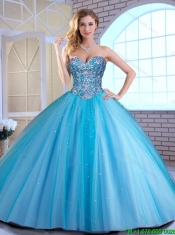 2016 Fashionable Sweetheart Quinceanera Dresses with Beading