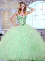 2016 Fashionable Sweetheart Quinceanera Dresses with Beading