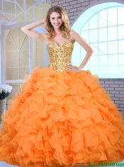 2016 Fashionable Sweetheart Quinceanera Dresses with Beading