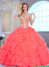 2016 Fashionable Sweetheart Quinceanera Dresses with Beading