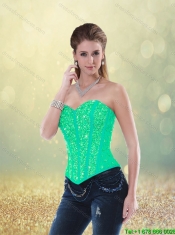 Beautiful Beading and Pick Ups Sweet 16 Dresses with Lace Up