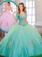 Beautiful Quinceanera Dresses with Beading and Appliques