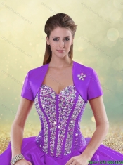 Classical Sweetheart Beading Quinceanera Dresses with Pick Ups