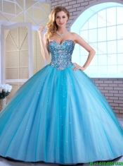 Elegant Ball Gown Sweetheart Quinceanera Dresses with Beading