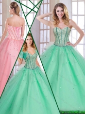 Exclusive Sweetheart Quinceanera Dresses with Beading