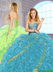Hot Sale Floor Length Quinceanera Dresses with Lace Up