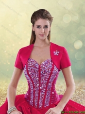 New Style Classical 2016 Multi Color Quinceanera Gowns with Beading