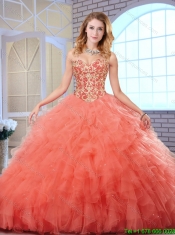 New Style Perfect Sweetheart Quinceanera Gowns with Beading and Ruffles