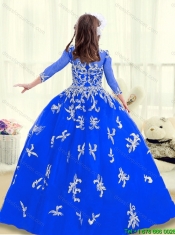 2016 Cheap Beading and Appliques Mini Quinceanera Dresses
