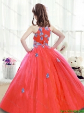 2016 Popular Zipper Up Mini Quinceanera Dresses with High Neck