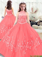 Perfect Beading High Neck Mini Quinceanera Dresses