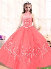 Perfect Beading High Neck Mini Quinceanera Dresses