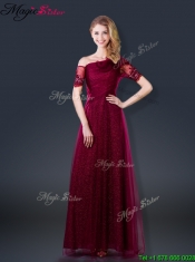 2016 Perfect Empire Appliques Prom Dresses with Asymmetrical