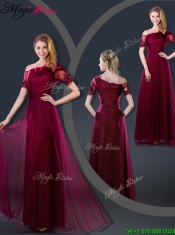 2016 Perfect Empire Appliques Prom Dresses with Asymmetrical