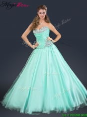 2016 Perfect Sweetheart Beading Prom Dress in Apple Green