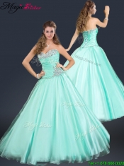 2016 Perfect Sweetheart Beading Prom Dress in Apple Green