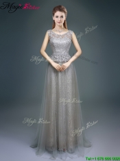 Cheap Empire Scoop Lace Prom Dresses for 2016