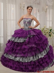 Beautiful Purple Ball Gown Sweetheart Quinceanera Dresses
