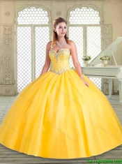 Beautiful Sweetheart Beading Quinceanera Dresses for Spring