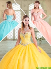 Beautiful Sweetheart Beading Quinceanera Dresses for Spring