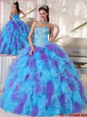 Best Ball Gown Beading and Appliques Quinceanera Dresses