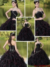 Best Beading Sweetheart Quinceanera Dresses with Ruffles Layered