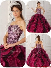 Classical Ball Gown Floor Length Quinceanera Dresses in Multi Color