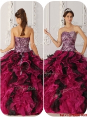 Classical Ball Gown Floor Length Quinceanera Dresses in Multi Color