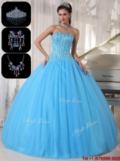 Classical Sweetheart Ball Gown Beading Sweet 16 Dresses