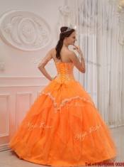 Discount Ball Gown Sweet 15 Dresses with Appliques and Beading