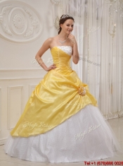New Styles Ball Gown Strapless Quinceanera Dresses with Beading