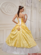 New Styles Ball Gown Strapless Quinceanera Dresses with Beading