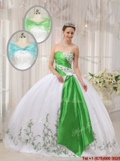 New Styles Ball Gown Sweetheart Embroidery Quinceanera Dresses New Styles Ball Gown Sweetheart Embroidery Quinceanera Dresses