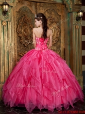 Perfect Strapless Sweet 16 Dresses with Appliques and Ruffles