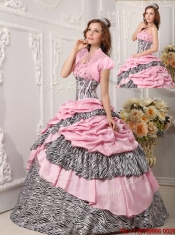 PerfectNew Styles Ball Gown Strapless Quinceanera Gowns in Multi Color