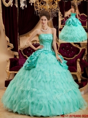 Best Selling Ball Gown Floor Length Ruffles Quinceanera Dresses