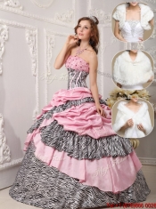 Cheap Ball Gown Beading Quinceanera Dresses in Multi Color