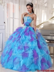 Perfect Ball Gown Floor Length Appliques Quinceanera Dresses