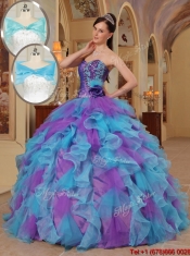 Perfect Ball Gown Sweetheart Quinceanera Dresses in Multi Color