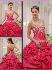 Perfect Sweetheart Appliques and Pick Ups Quinceanera Dresses